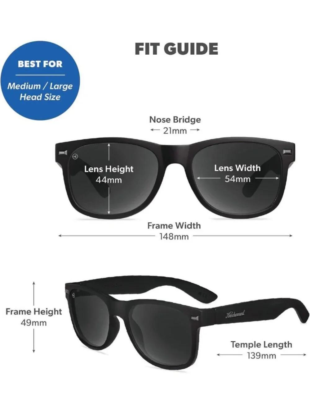 Stylish Large Polarized Sunglasses for Men & Women - UV400 Protection, Trendy